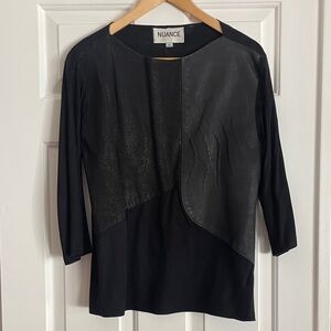 Nuance Black Women's Top